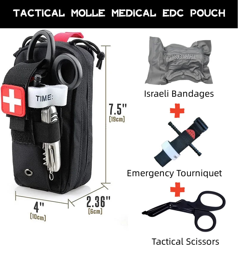 Emergency kit, life saving bag