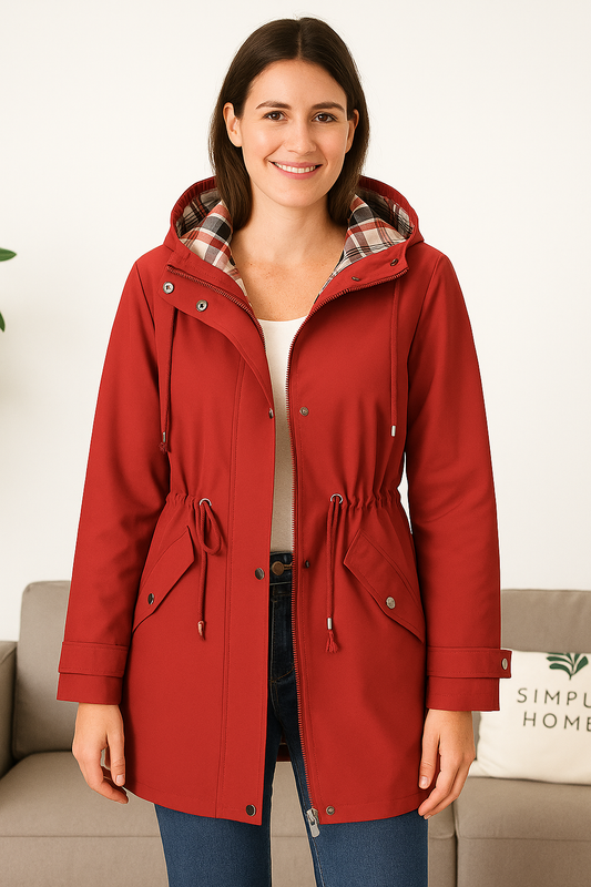 Wodoodporny płaszcz przeciwdeszczowy –  ModaEkspert